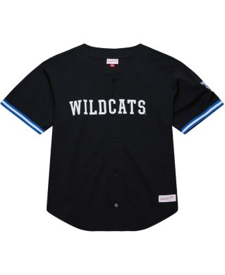 Men's Black Kentucky Wildcats On The Clock Full-Button Fashion Jersey