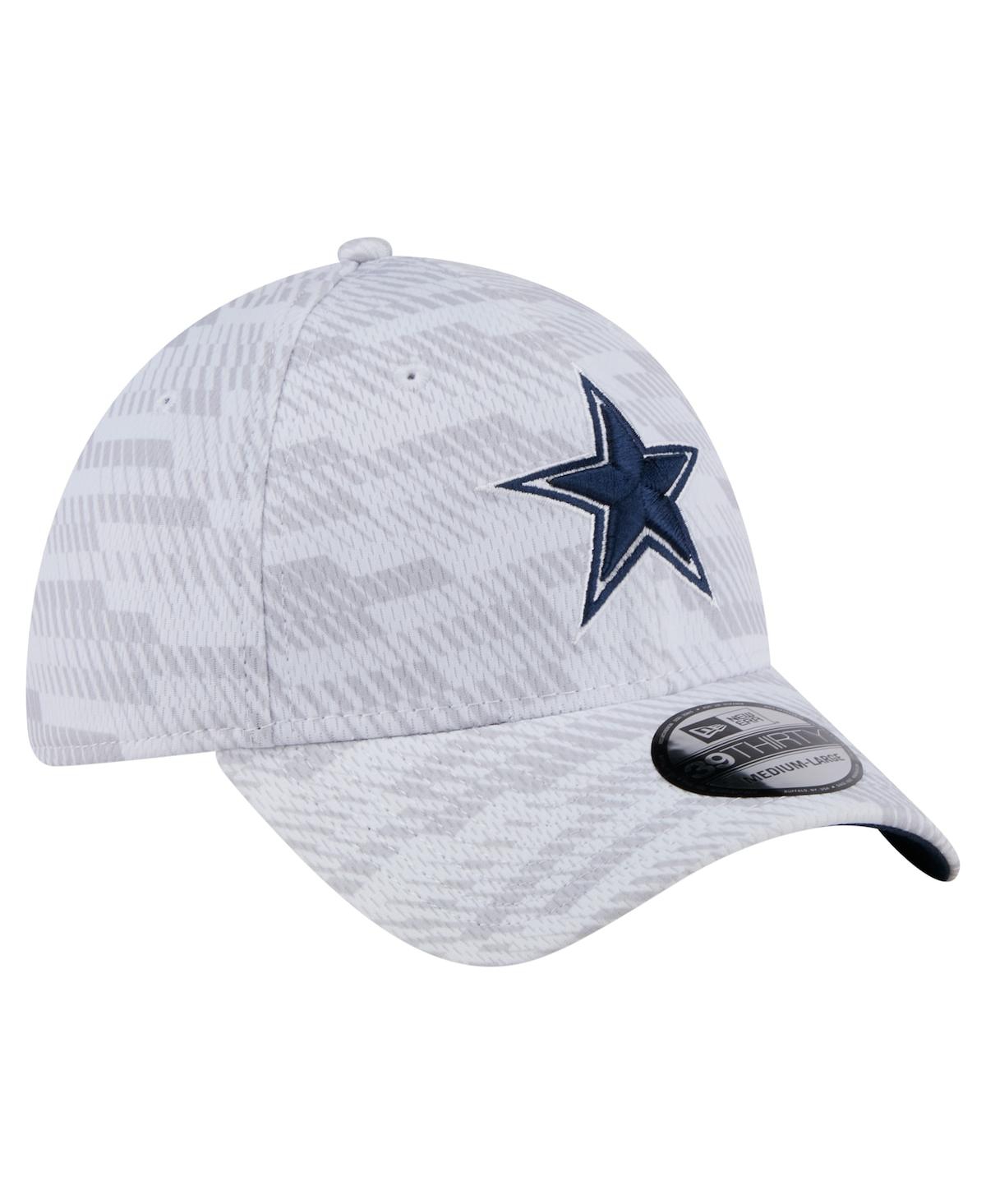 Shop New Era Men's White Dallas Cowboys Gameday Graded 39thirty Flex Hat