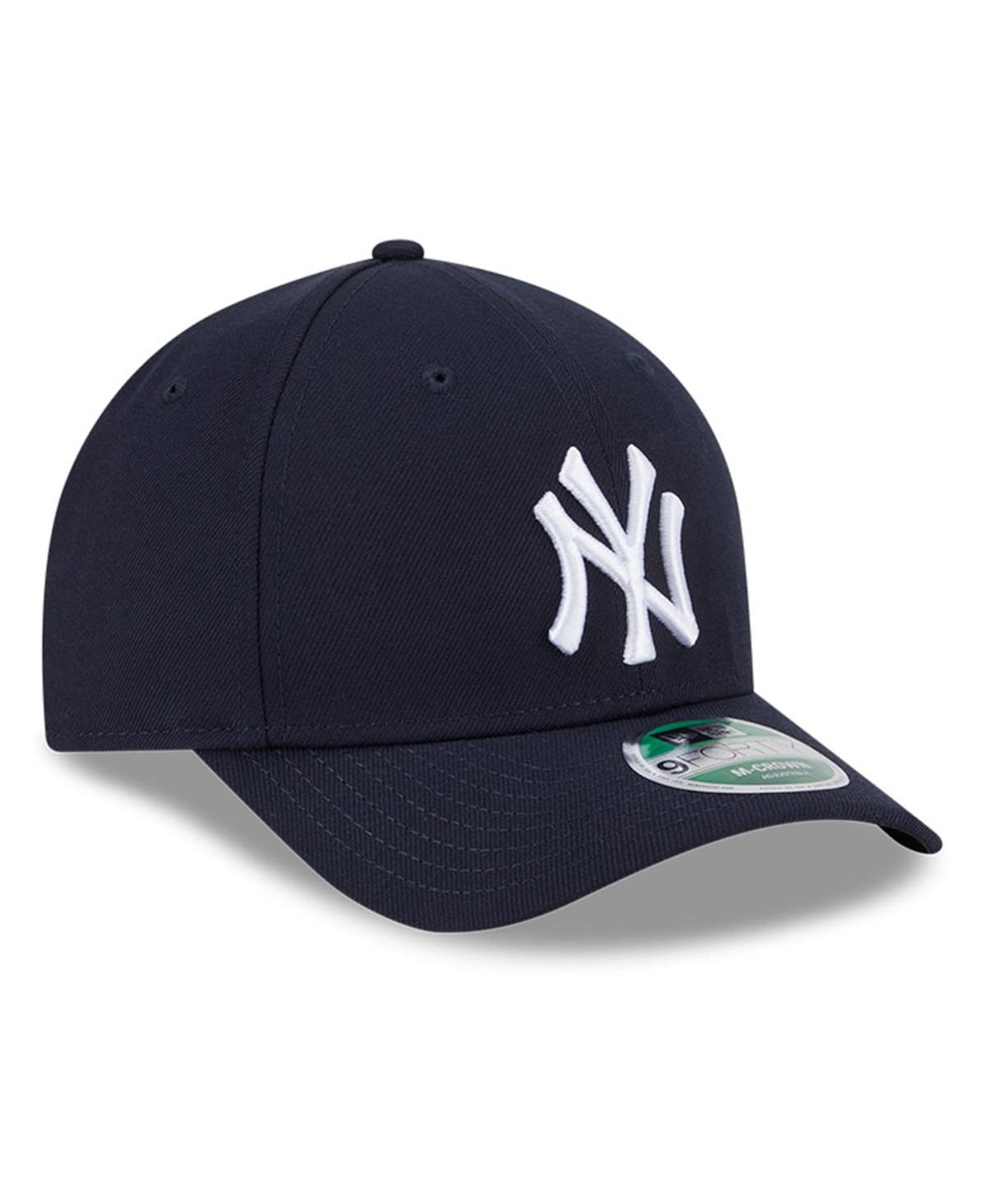 NEW ERA MEN'S NAVY NEW YORK YANKEES PLAYER REPLICA 9FORTY ADJUSTABLE HAT 