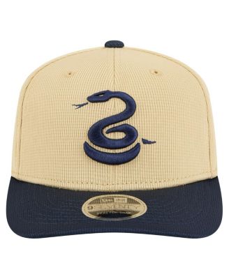Men's Khaki/Navy Philadelphia Union 2025 Jersey Hook 9SEVENTY Stretch-Snap Hat