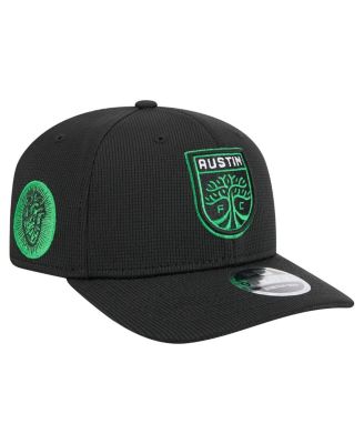 New Era - Men's Black Austin FC 2025 Jersey Hook 9SEVENTY Stretch-Snap Hat