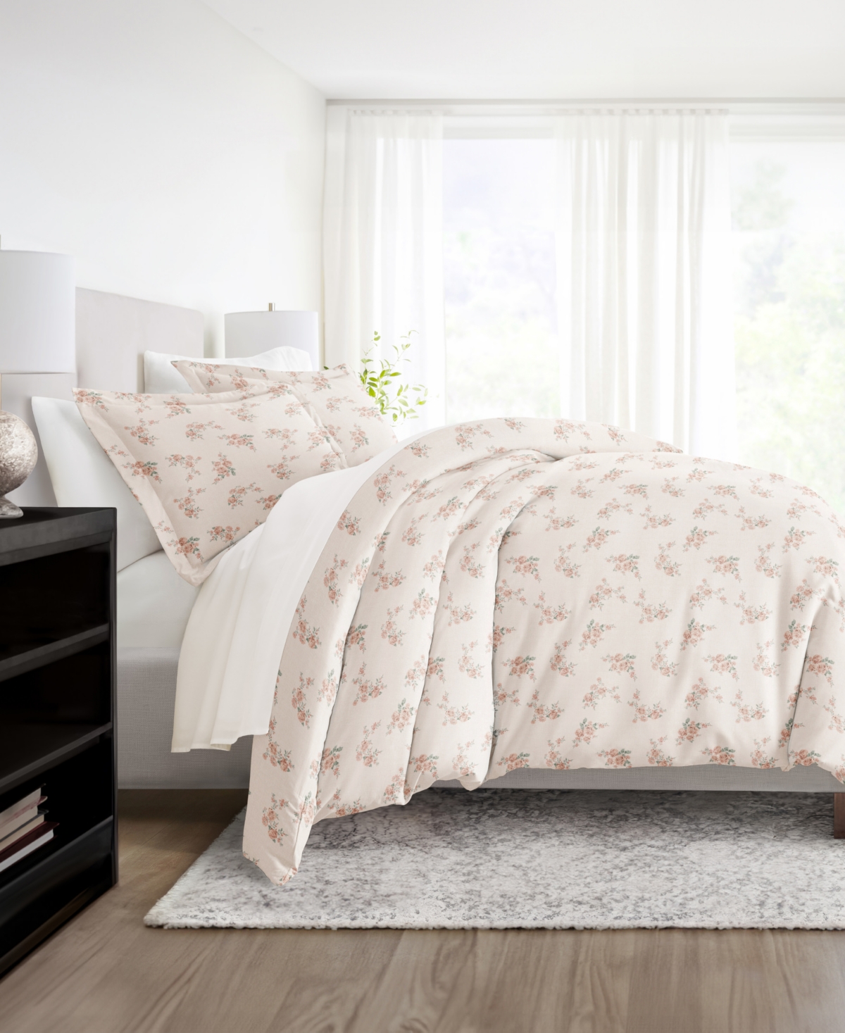 Ienjoy Home Rustic Retreat All Season 3-pc. Duvet Cover Set, Full/queen