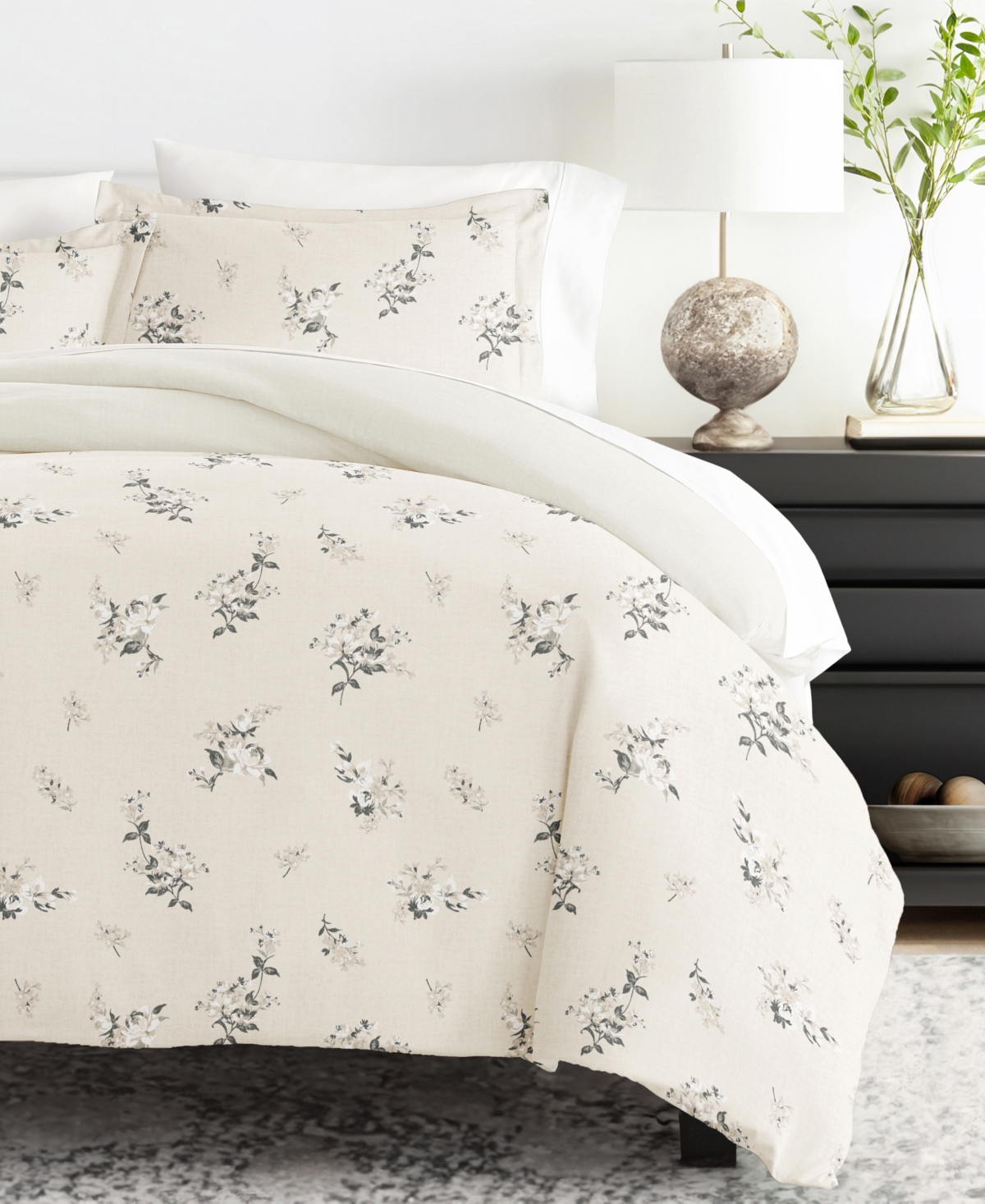 Ienjoy Home Timeless Pattern Reversible 2-pc. Duvet Cover Set, Twin/twin Xl