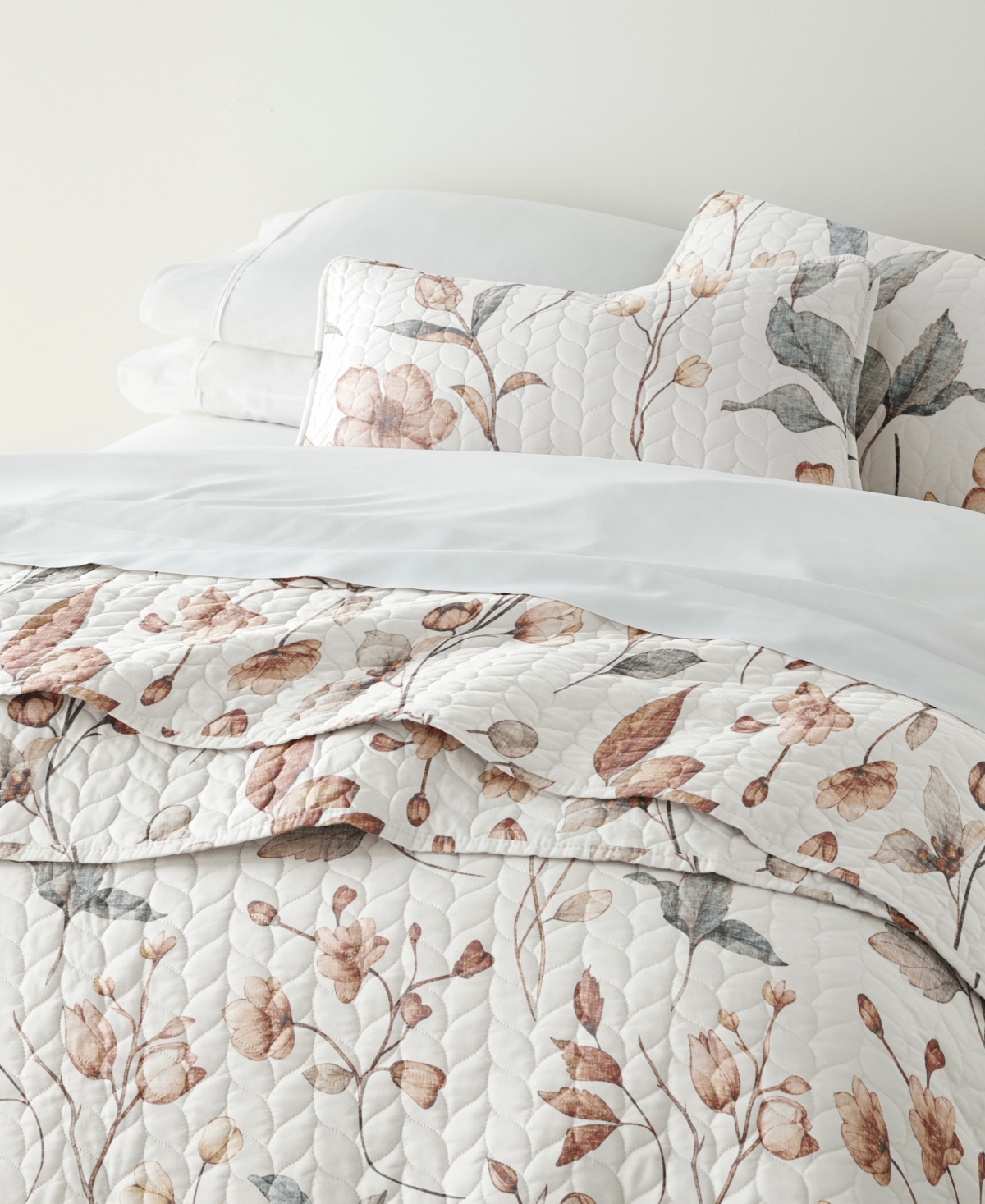 Ienjoy Home Russet Floral Reversible 2-pc. Quilt Set, Twin/twin Xl