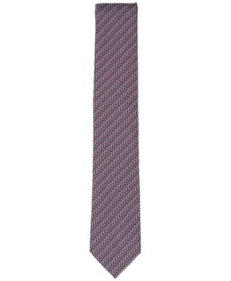 Men's Chad Herringbone Tie, Exclusively at Macy's