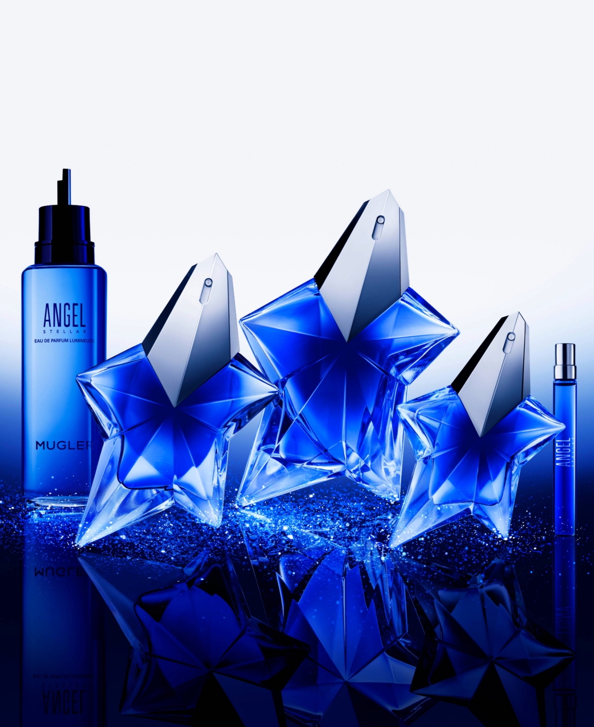 Mugler Angel Stellar Eau De Parfum Travel Spray, 0.33 Oz. In No Color