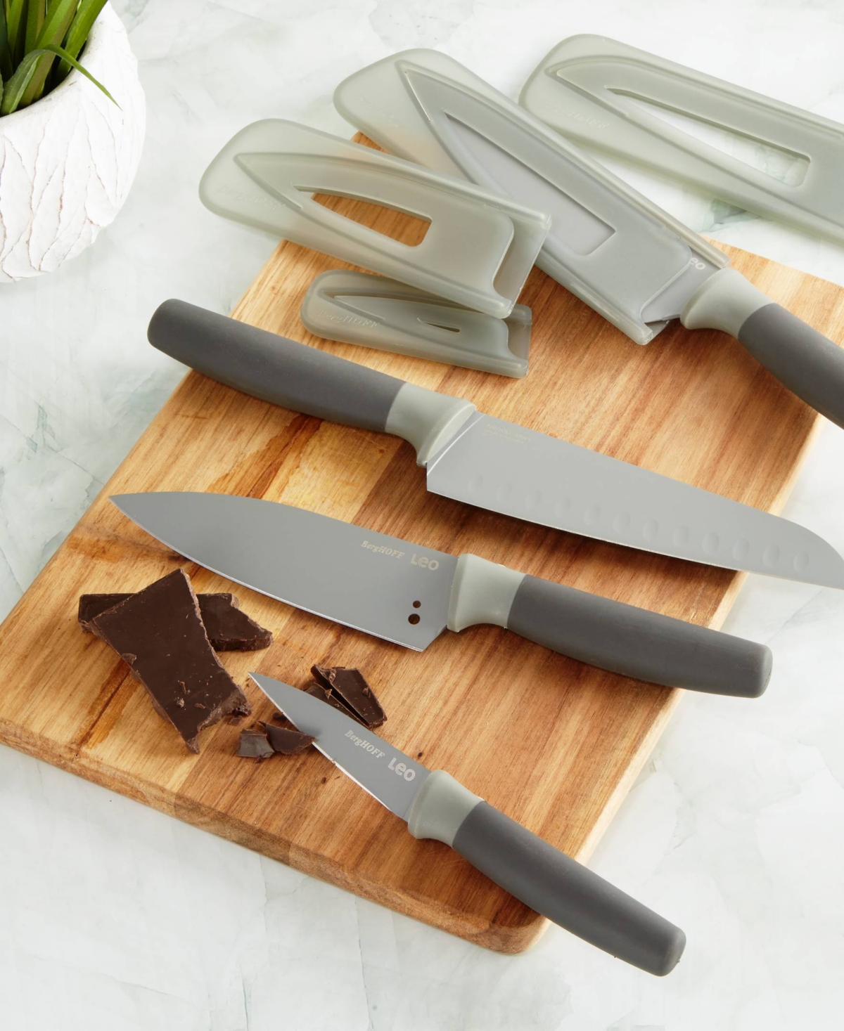 Berghoff Leo Balance 5.5" Small Chef's Knife In Gray
