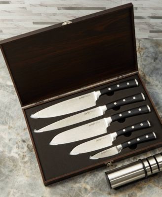 Antigua 5 Piece Knife Set with Case