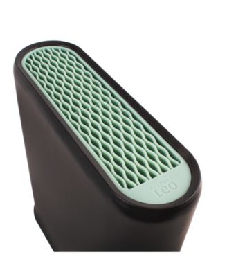 Leo 8-Piece Kitchen Knife Set with Universal Knife Block