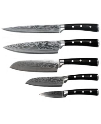 Antigua 5 Piece Knife Set with Case