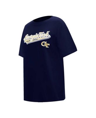 Про стандартные женские темно-Грузия Tech Желтая куртки скрипт хвост негабаритных футболка