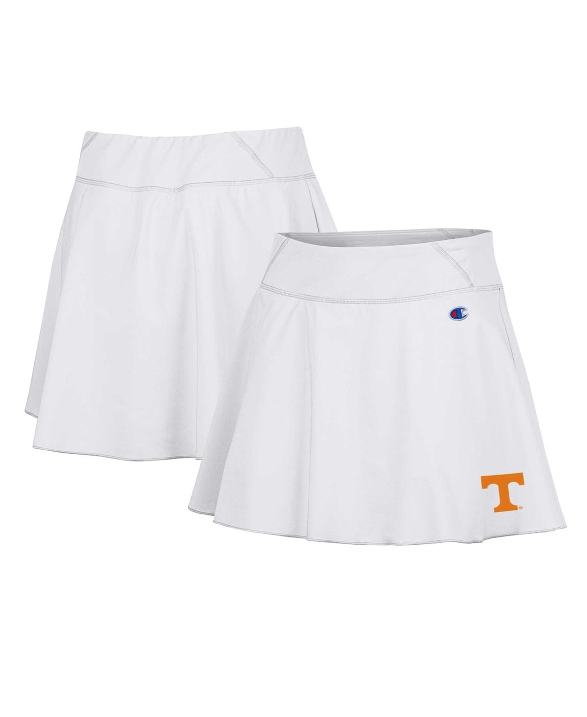 Women's White Tennessee Volunteers Tailgate Soft Touch Skort - White