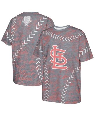 Outerstuff - Big Boys and Girls Navy St. Louis Cardinals Slide Score Bold T-Shirt