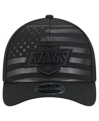 Мужская черная шляпа с регулируемой оправой в виде А-образной формы New Era Game Day Stealth Flag 9FORTY