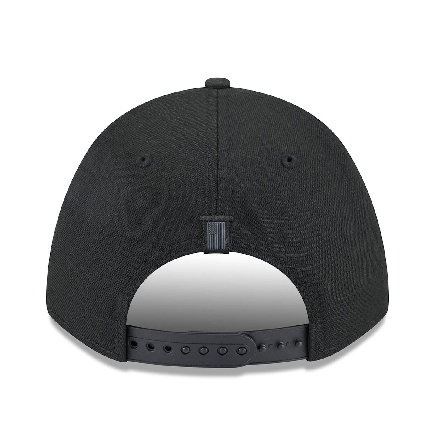 Мужская кепка New Era Black Alex Bowman American Flag 9FORTY M-Crown A-Frame Adjustable Hat — фото 4