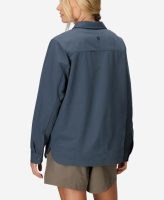 Marmot Women's Air Exchange UPF 40 Camp Collar Over Shirt