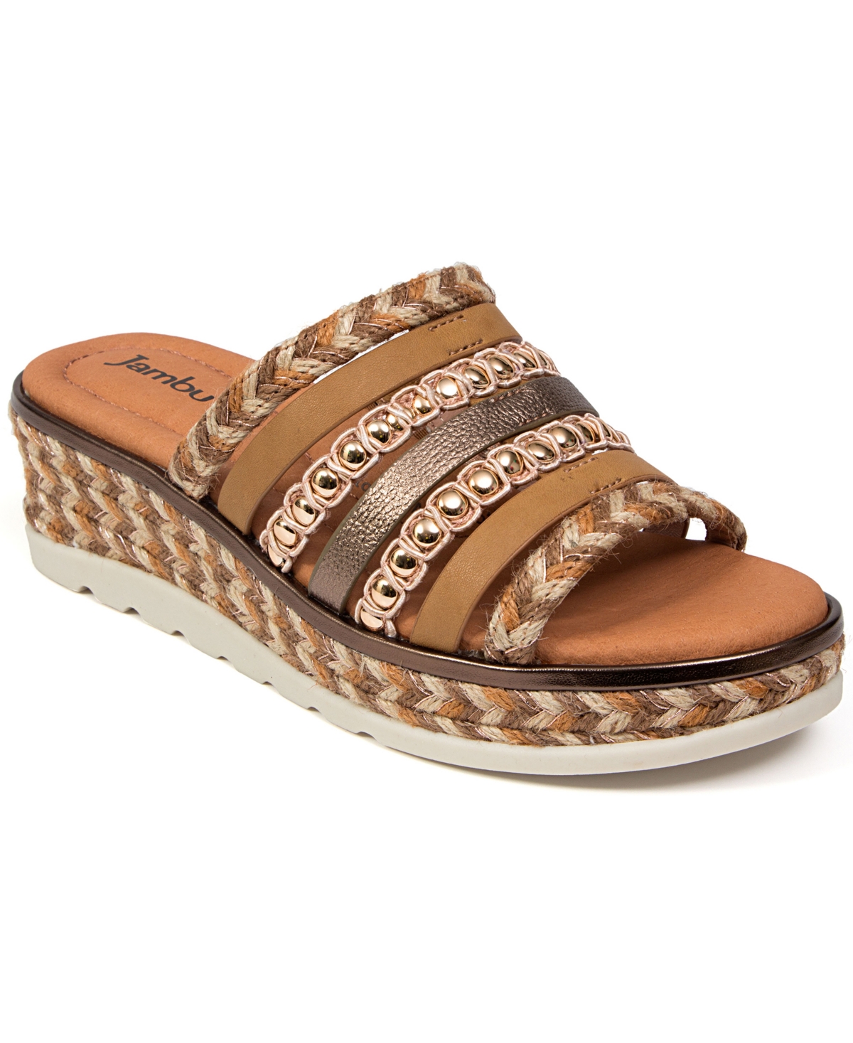 Women's Dahlia Casual Slip-On Sandals - Tan Multi