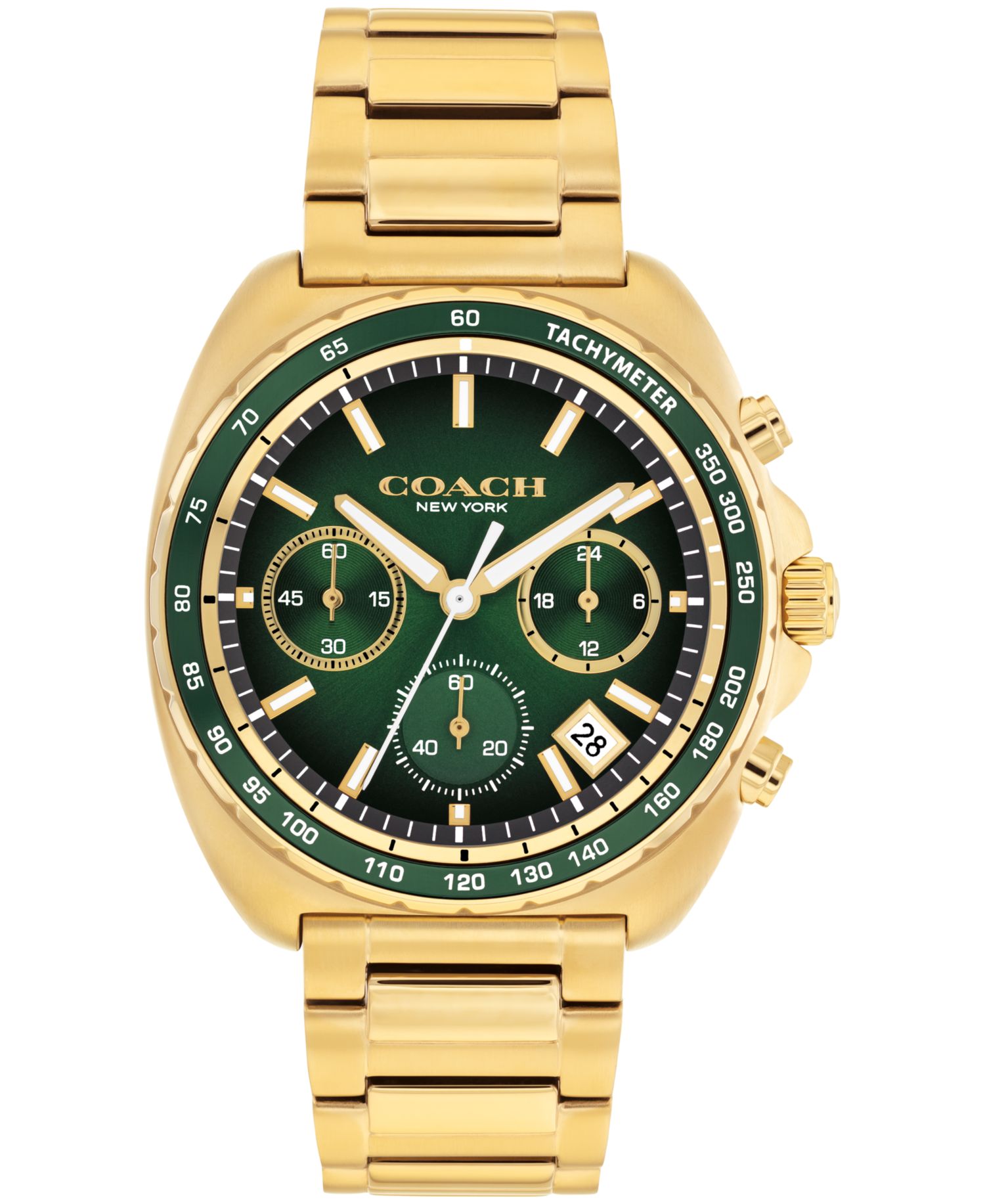 Men's Charter Two-Tone Stainless-Steel Bracelet Watch, 39mm
