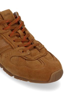 Tb.56 Suede Tan Leather Sneakers