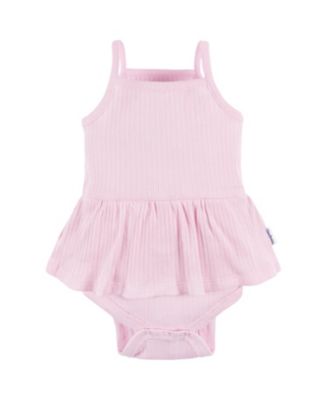 Baby Girls' 3-Pack Sleeveless Skirted Onesies Bodysuits, Winsome Orchid