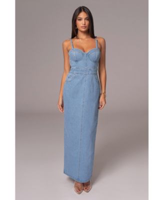 Women's Mara Denim Bustier Dress