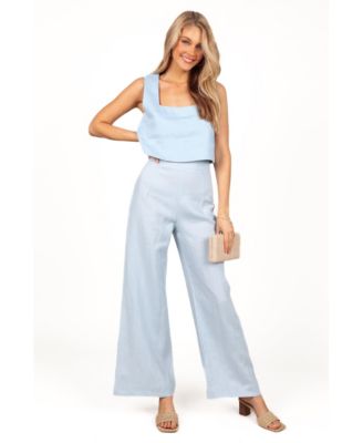 Женские брюки Devlin с лепестками и щенком