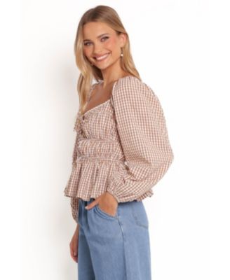 Женский топ Saphia с лепестками и щенком