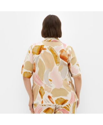 Рубашка на уровне поверхности CITY CHIC Plus Size