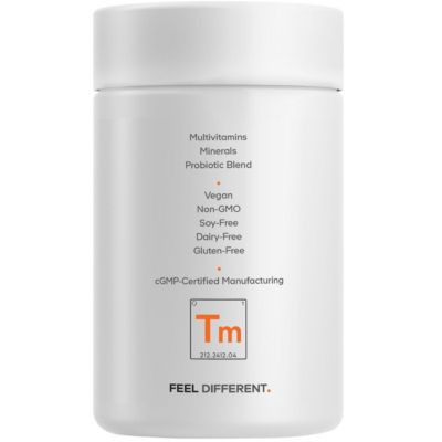 Teen Multivitamin - Vitamins A, C, D3, B6, B12, Folate, Zinc, Magnesium, Iron, Probiotics, Fermented Spinach - Multivitamins for Teenage Boys and Girls - Non-GMO, Gluten-Free - 30 Capsules