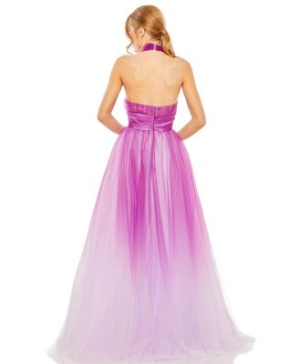 Женское тюлевое платье Mac Duggal с перекрещивающимся передом