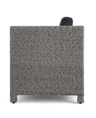 Streamdale Modern 4-Piece Outdoor Wicker Sofa Set with Cushions