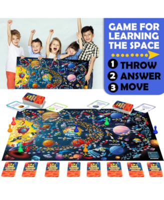 Geography Board Game for Kids - Certifed for 6+ years, Recommended Age 8-12 years