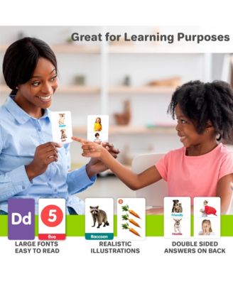 Flash Cards for Kids – Speech Therapy Vocabulary Math Phonics