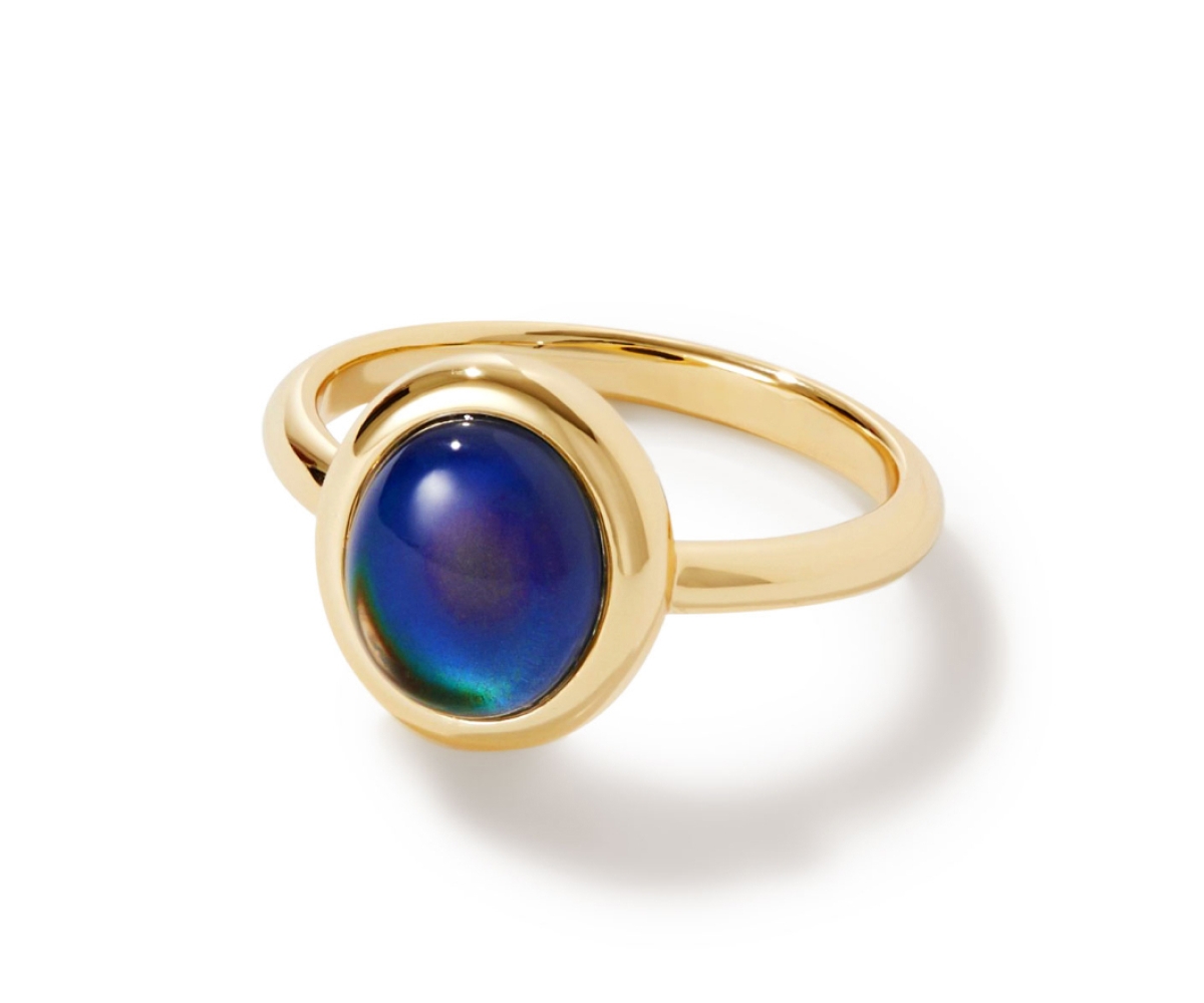- Gold Mood Ring - Mood Ring - Gold, gold