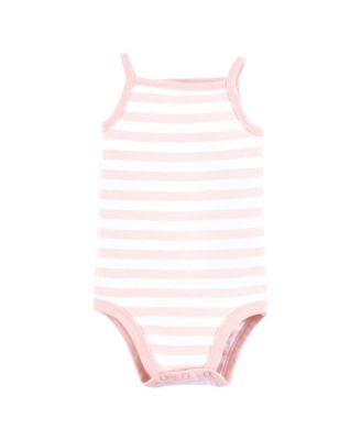 5Pk Natural Sleeveless Bodysuits