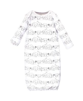 Baby Boys Unisex Natural Soft Natural Cotton Gowns
