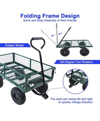 Cart Garden cart trucks make it easier to transport firewood