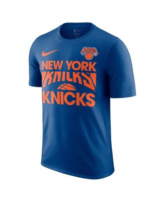 Men's Blue New York Knicks Courtside This Is Our Year T-Shirt