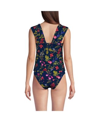 Women's Square Neck Underwire Tankini Top