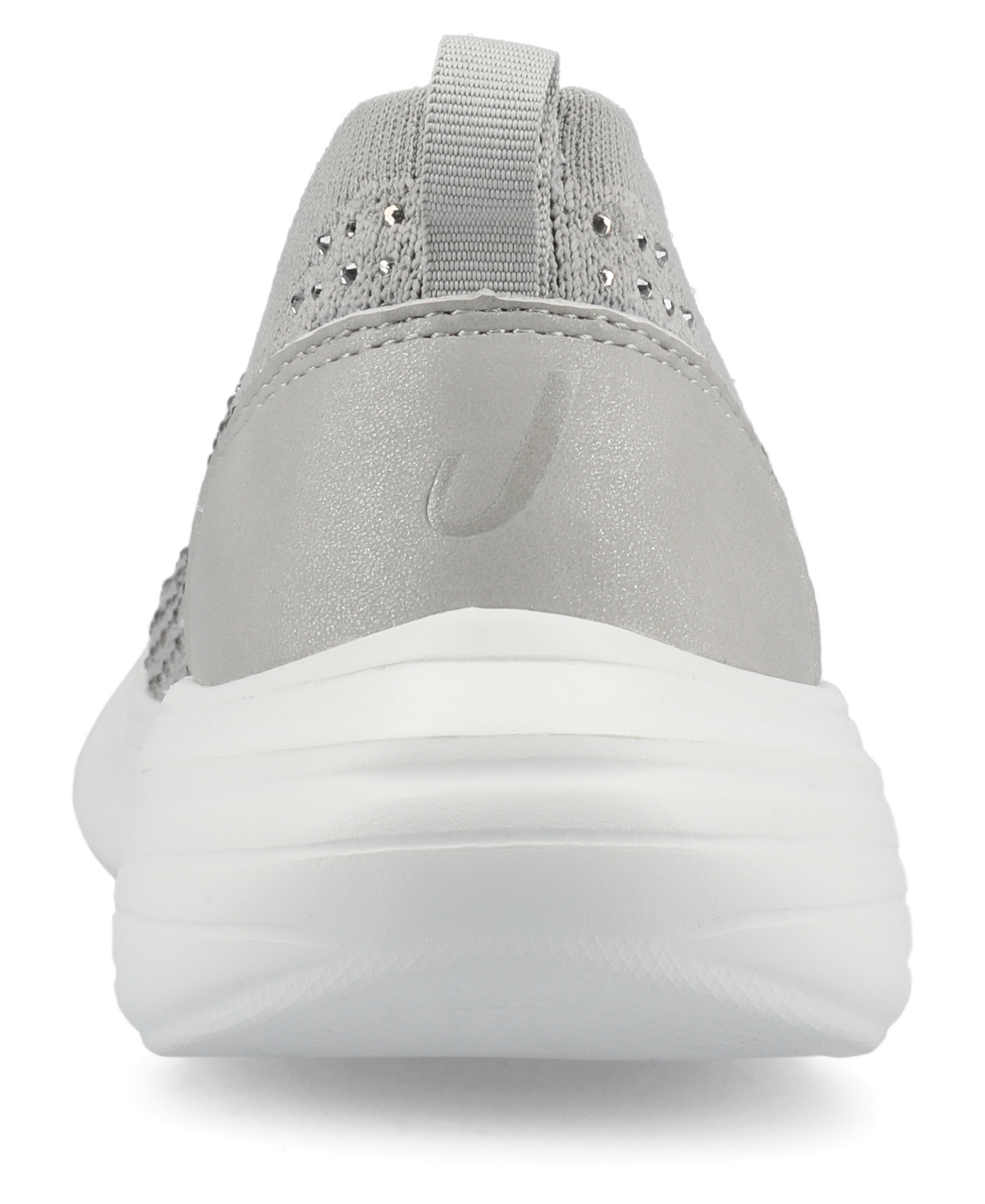 Journee Collection Women's Linnea Casual Slip-on Sneakers In Gray