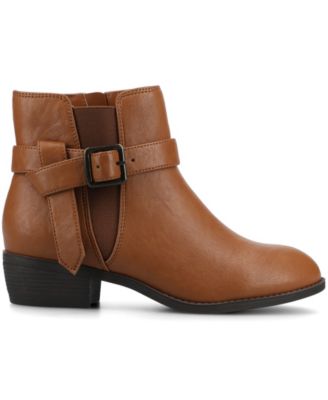 Women's Devina Block Heel Ankle Booties