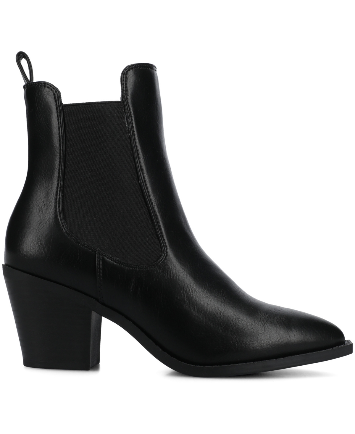 Journee Collection Journee Womens Rosemary Western Chelsea Booties