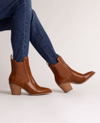Women's Rosemary Western Chelsea Booties