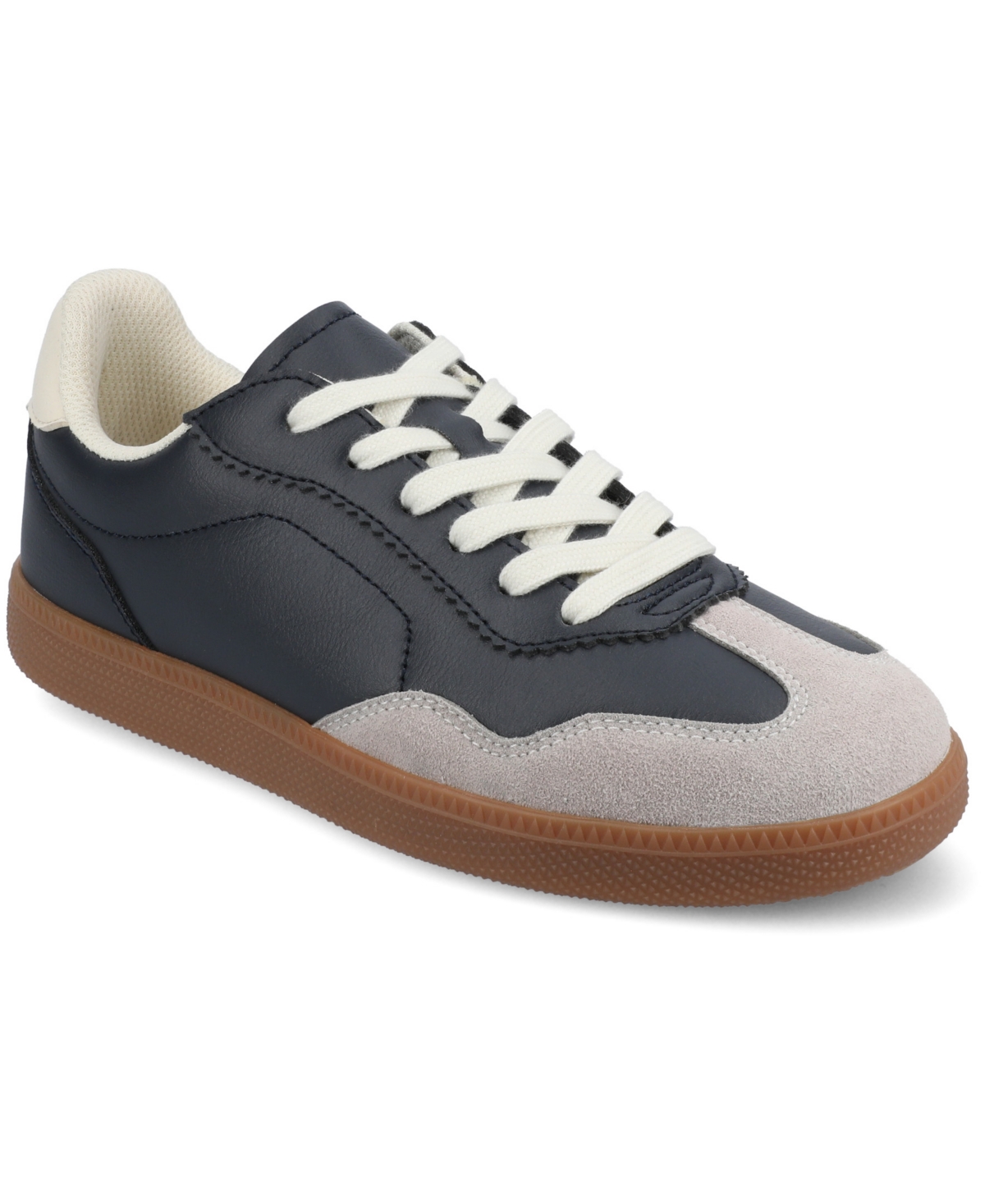 Journee Collection Women's Lummie Casual Lace Up Sneakers In Multi