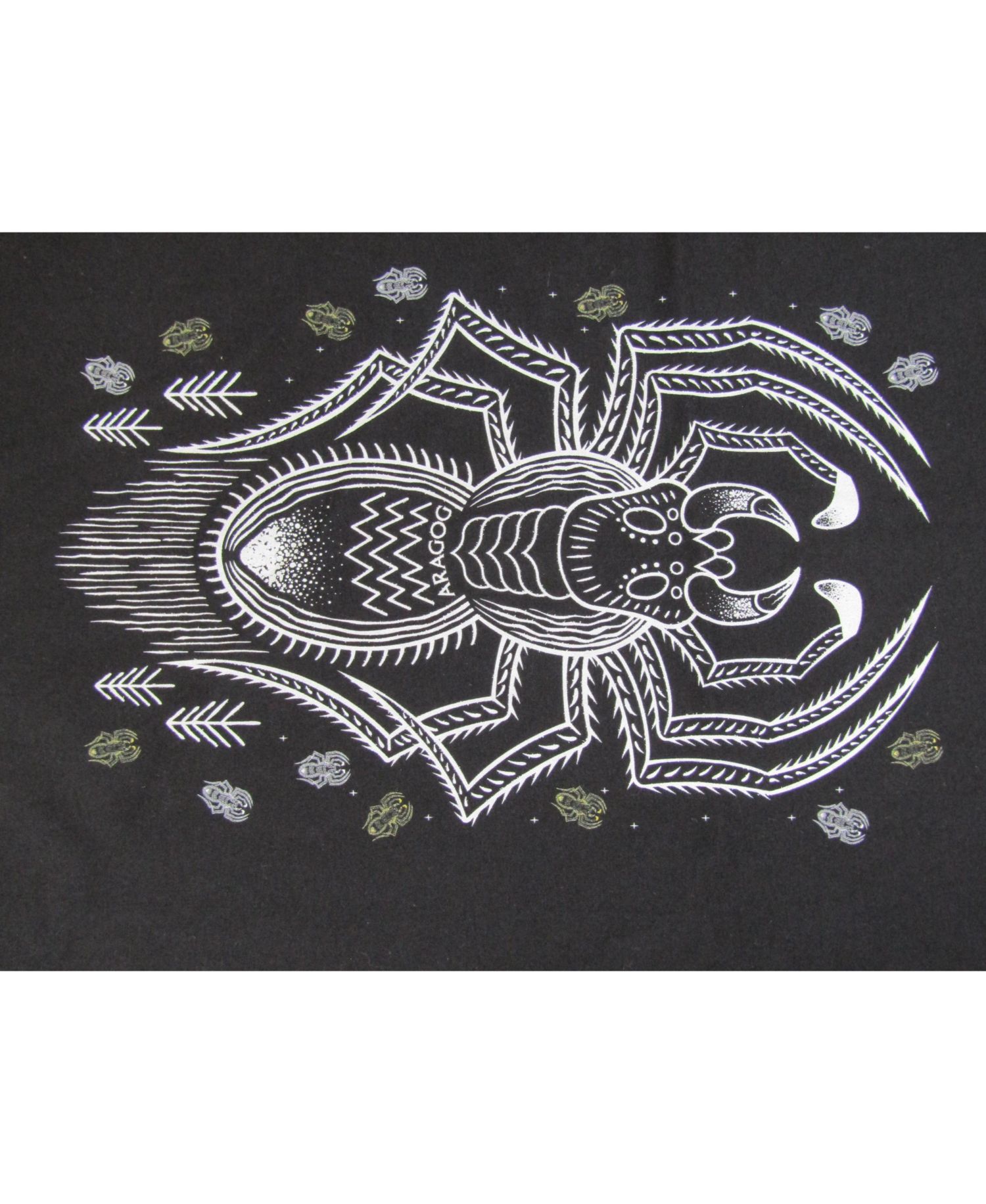 Big & Tall the Chamber of Secrets Spider Aragog Black Graphic Tee-6XL