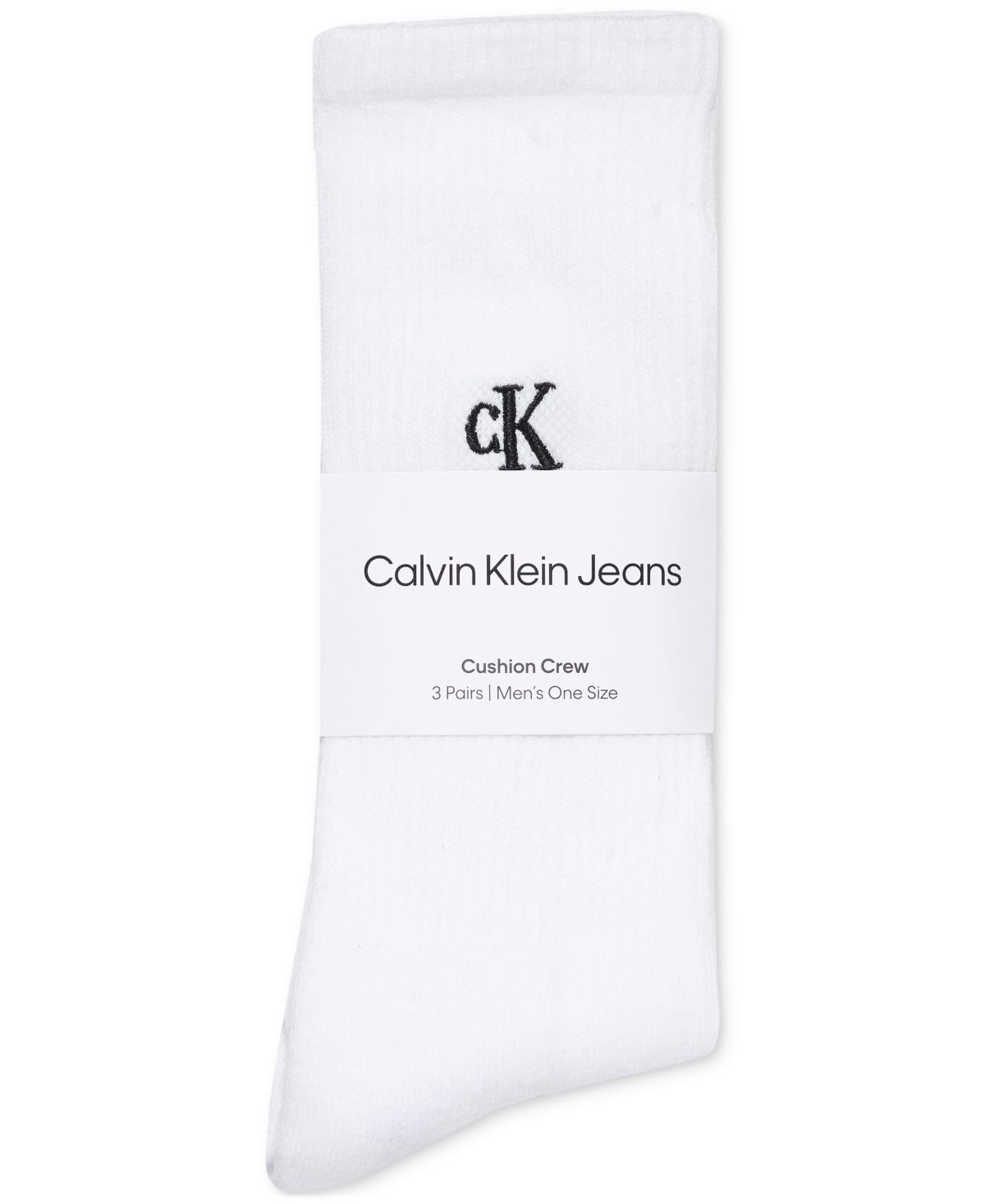 Calvin Klein Cushion Crew Socks, Pack Of 3