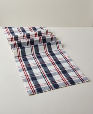 Sawyer Plaid Table Runner, 72" x 14"