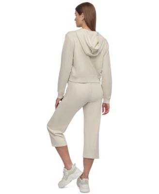 Women's Studded-Logo Cropped Pants