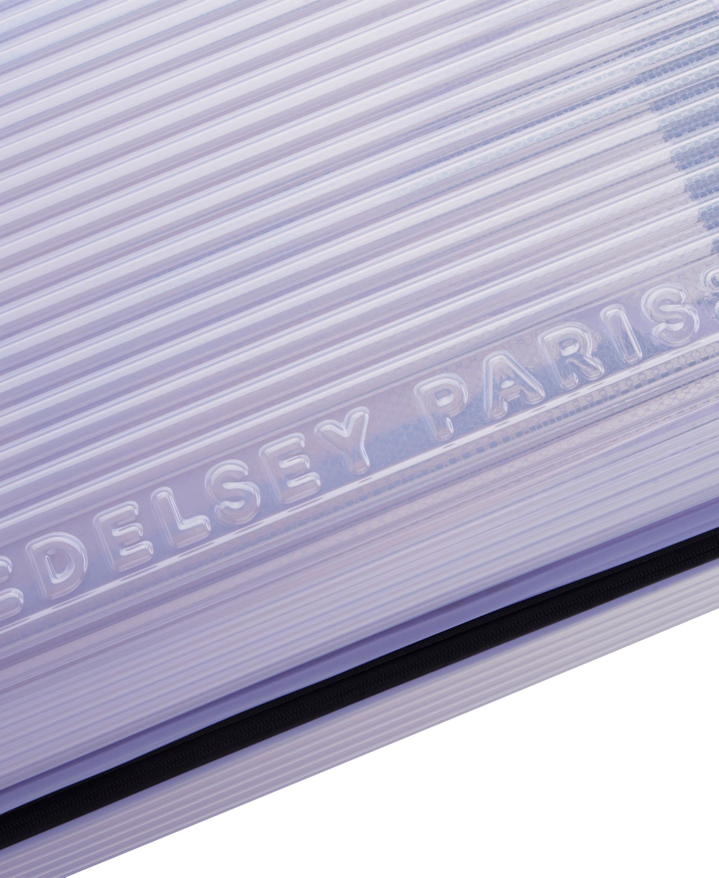 Чемодан florence by mills x Delsey Paris Gotta Glow Medium Hardside Check-In Spinner, цвет: Фиолетовый — фото 6