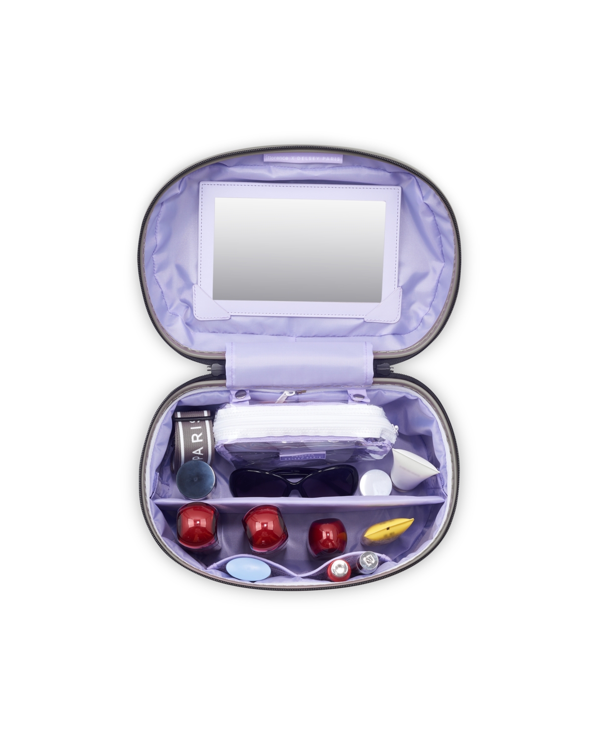 FLORENCE BY MILLS X DELSEY PARIS GLOW GETTER BEAUTY CASE 